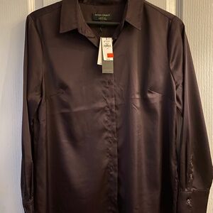 NWT Plum Banana Republic Blouse, Large